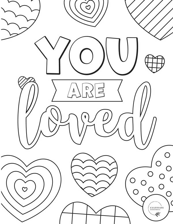 Coloring Page – Cultivate Goodness